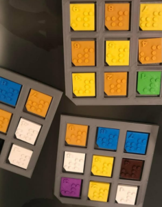 Formacação Lego Braille Bricks
