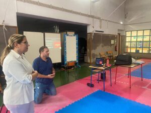 Formação: Alunos com Deficiência Visual em meio aquático